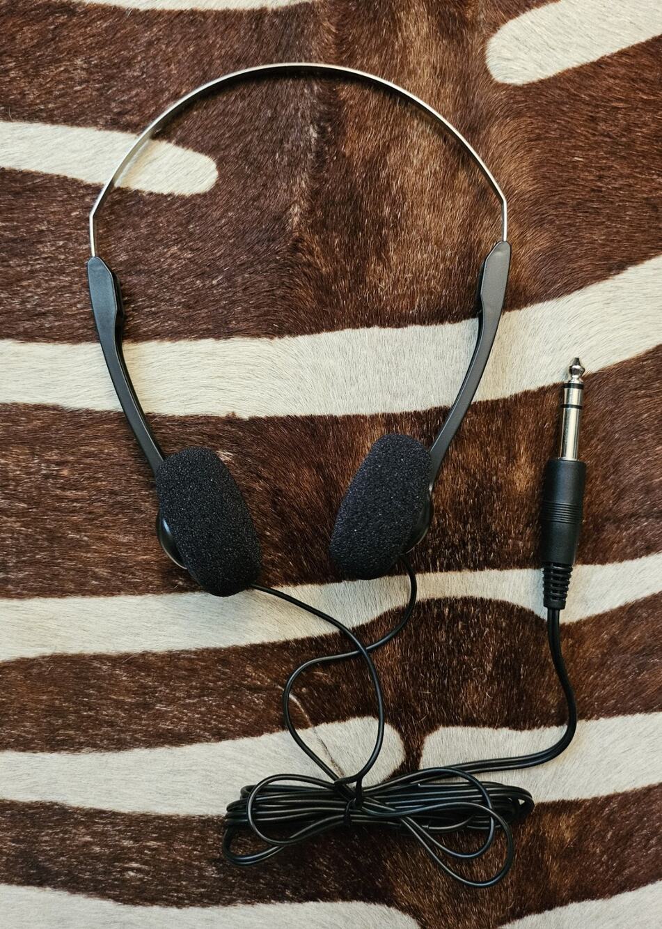 New Vintage Koss HP/1 On-Ear Headphones 6.35mm